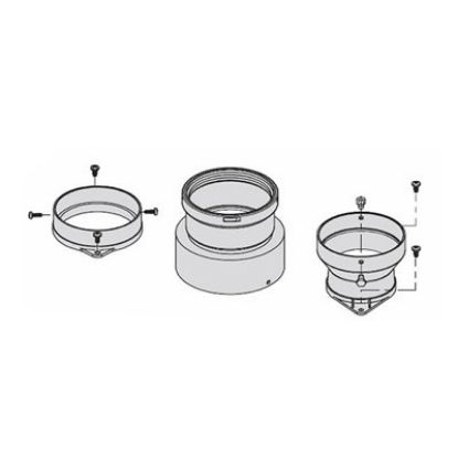 Immagine di SDOPPIATORE Ø 80/80 PER CALDAIA CIAO GREEN CONDENSAZIONE BERETTA