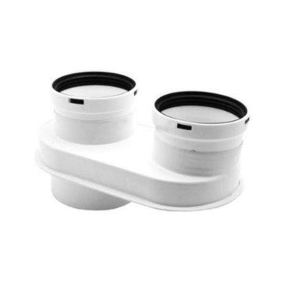 Immagine di SDOPPIATORE ARIA FUMI 2 PZ PER CALDAIA CIAO AT 25 NEW -CIAOX E MYNUTEX BERETTA