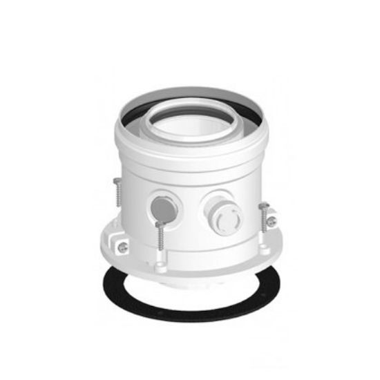 Immagine di RACCORDO COASSIALE VERTICALE Ø 60/100 PER CALDAIA ( BLUEHELIX TECH RRT C) FERROLI