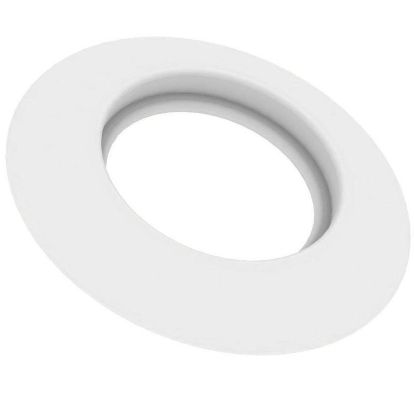 Immagine di GUARNIZIONE A MURO IN SILICONE Ø 100 BIANCA PER CALDAIA FERROLI