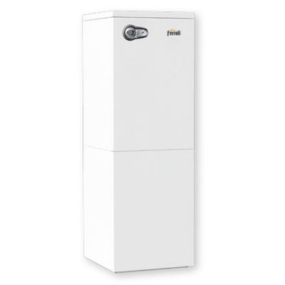 Immagine di CALDAIA BLUEHELIX B S 32 K 100 CONDENSAZIONE A BASAMENTO CON BOLLITORELT100 METANO FERROLI