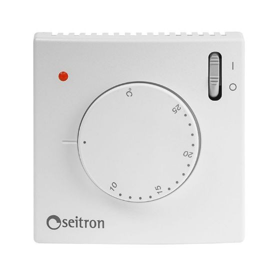 Immagine di TERMOSTATO AMBIENTE TM003M ON/OFF ESTERNO C/LED SEITRON