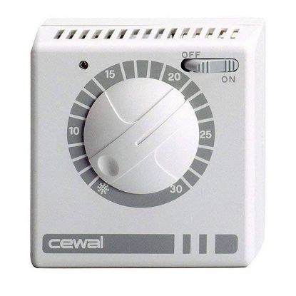 Immagine di TERMOSTATO AMBIENTE RQ30 ON/OFF MECCANICO CEWAL
