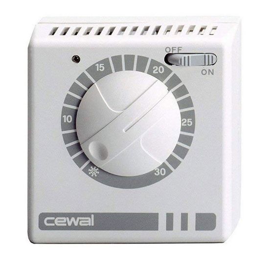 Immagine di TERMOSTATO AMBIENTE RQ30 ON/OFF MECCANICO CEWAL
