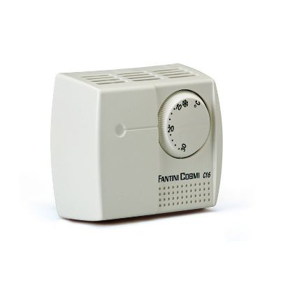 Immagine di TERMOSTATO AMBIENTE 10/30 INTERRUTTORE PIU LAMPADA