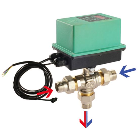 Immagine di VALVOLA DIAMIX 230 VOLTATTACCO Ø 1" MIX 3 VIE PROGRAMMABILE / SONDA MANDATA COMPARATO