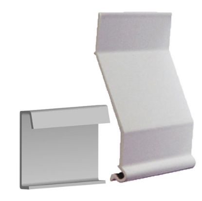 Immagine di GIUNTO PER PROFILO T + GOCCIOLATOIO ANTRACITE ALTEZZA 10 MM