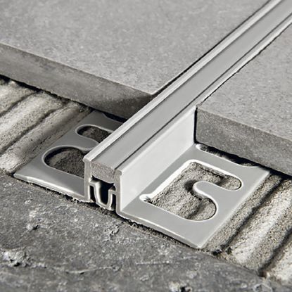 Immagine di GIUNTO DILATAZIONE PVC ALTEZZA 10 MM GRIGIO L. 2,50 MT