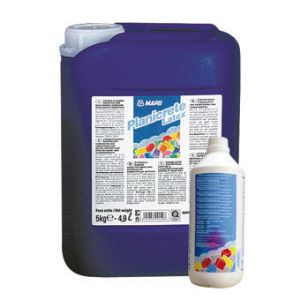 Immagine di ADDITIVO PLANICRETE LATTICE DI GOMMA SINTETICA PER MIGLIORARE L'ADESIONE DI IMPASTI CEMENTIZI FUSTO DA 5 KG MAPEI