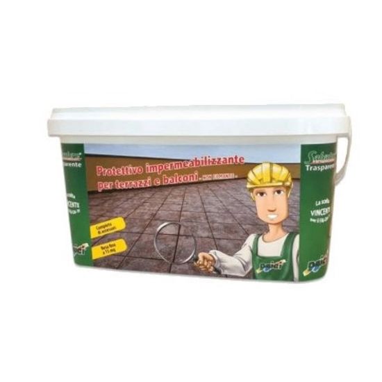 Immagine di GUAINA TRASPARENTE BICOMPONENTE 1 LT NAICI