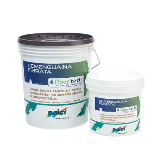 Immagine di GUAINA CEMENTIZIA BICOMPONENTE CEMENGUAINA FIBRATA 20 KG NAICI