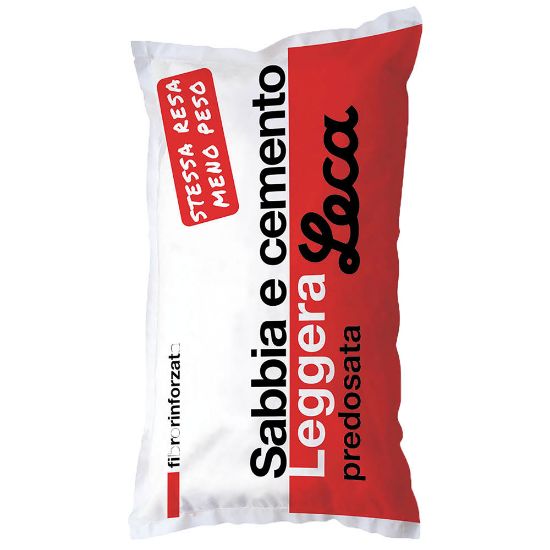 Immagine di MASSETTO SUPER SABBIA CEMENTO FIBRATO PREDOSATO PER FINITURA LEGGERA ED ISOLANTE SACCO DA 25 KG LECA
