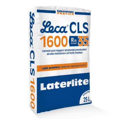 Immagine di LECA CLS 1600 CALCESTRUZZO LEGGERO STRUTTURALE SACCO DA 25,0 LT