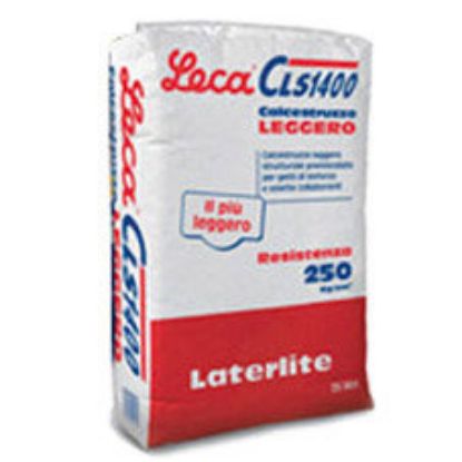 Immagine di LECA CLS 1400 CALCESTRUZZO LEGGERO STRUTTURALE SACCO DA 25,0 LT