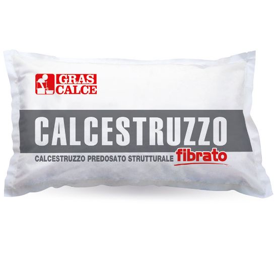 Immagine di CALCESTRUZZO FIBRATO RAPIDO PREDOSATO PER IMPIEGO STRUTTURALE SACCO DA 25 KG LECA