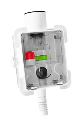 Immagine di SIFONE A SECCO ANTI-ODORE TRASPARENTE ED ESTRAIBILE CON COPERCHIO ESTETICO