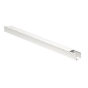 Immagine di CANALA PASSATUBI BARRA DA 2 MT CON COPERCHIO 110x75 MM