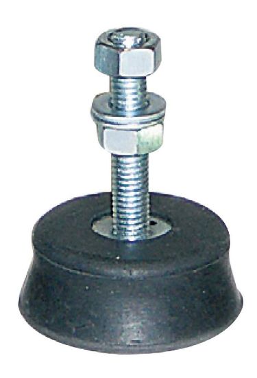 Immagine di ANTIVIBRANTI IN GOMMA A TERRA CONFEZIONE 4 PZ TECNOSYSTEMI