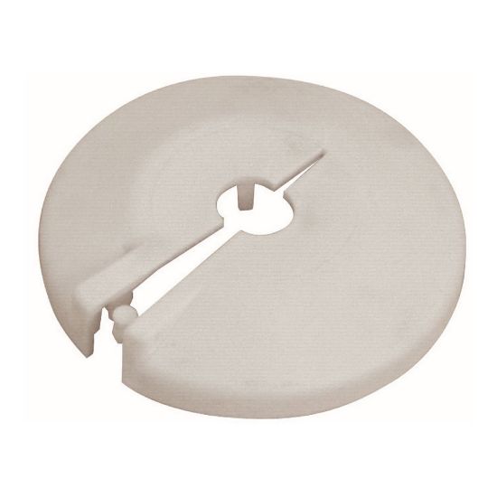 Immagine di ROSETTA PVC FORO Ø 14 MM BIANCA