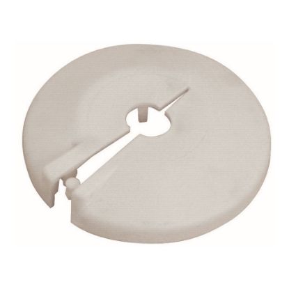 Immagine di ROSETTA PVC FORO Ø 12 MM BIANCA