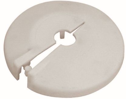 Immagine di ROSETTA PVC FORO Ø 10 MM BIANCA