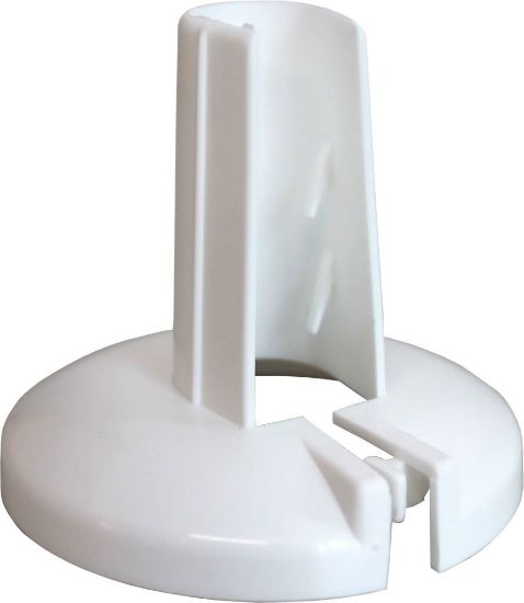 Immagine di ROSETTA UNIVERSALE PROLUNGATA FORO Ø 10-16 MM BIANCA