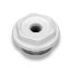 Immagine di TAPPO FORATO Ø 42 MM RAL 9010 1"x3/4"-DX