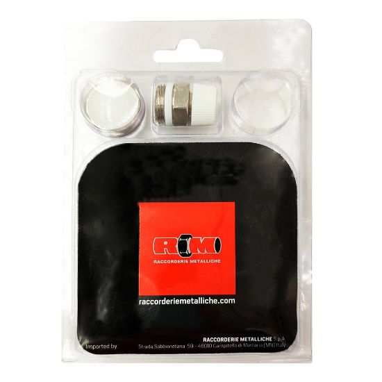 Immagine di KIT TAPPI PER RADIATORE ALLUMINIO 1"x1/2"