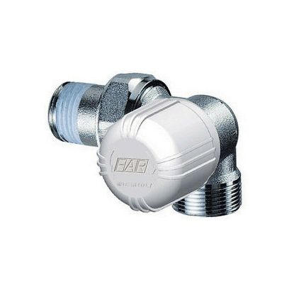 Immagine di VALVOLA TERMOSTATIZZABILE FAR ANGOLO SX SQUADRO 1/2 RAME/MULTI