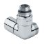 Immagine di CORNER VALVOLA MANUALE 1/2 DX CROMO POLETTI