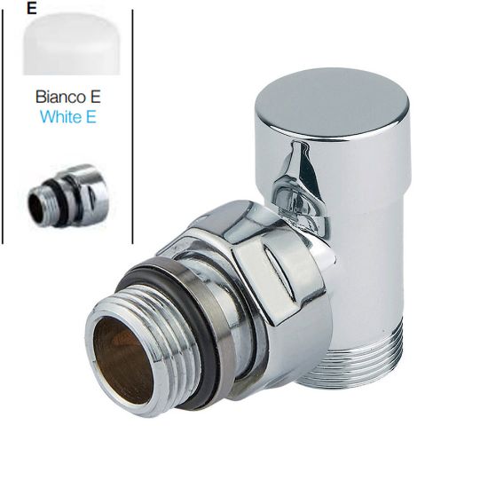 Immagine di COMPACT DETENTORE 1/2" SQUADRO RAME BIANCA POLETTI