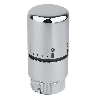 Immagine di TESTATA TERMOSTATICA PIU SENSORE A LIQUIDO M30x1,5 CROMO POLETTI
