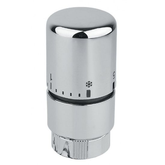 Immagine di TESTATA TERMOSTATICA PIU SENSORE A LIQUIDO M30x1,5 CROMO POLETTI