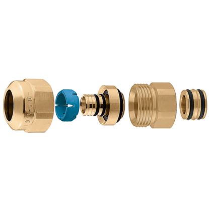 Immagine di RACCORDO MECCANICO PER MULTISTRATO Ø 20x2 OTTONE CALEFFI