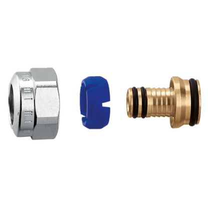 Immagine di RACCORDO MECCANICO PER MULTISTRATO Ø 20x2 CROMO CALEFFI