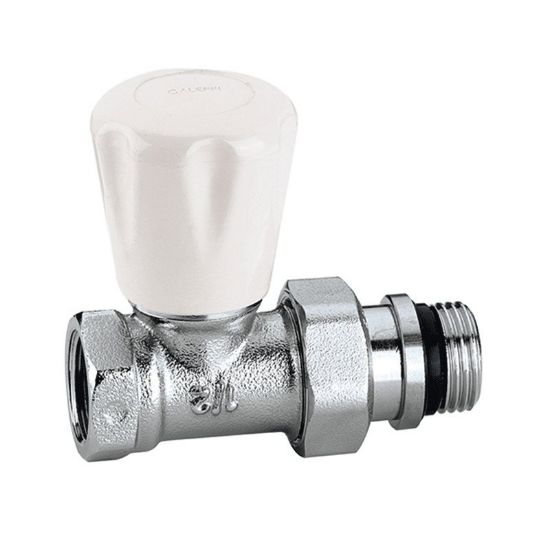 Immagine di VALVOLA TERMOSIFONE 3/8" DRITTA FERRO CALEFFI