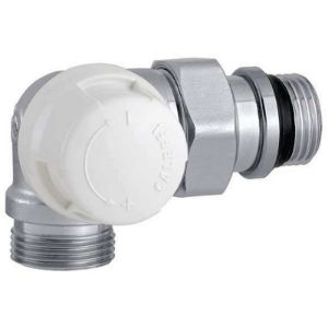 Immagine di VALVOLA TERMOSTATIZZABILE CORNER 1/2" SX RAME CALEFFI