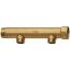 Immagine di COLLETTORE 2 VIE Ø 1"1/4 INTERASSE 100 MM ATTACCHI 3/4" MASCHIO FAR