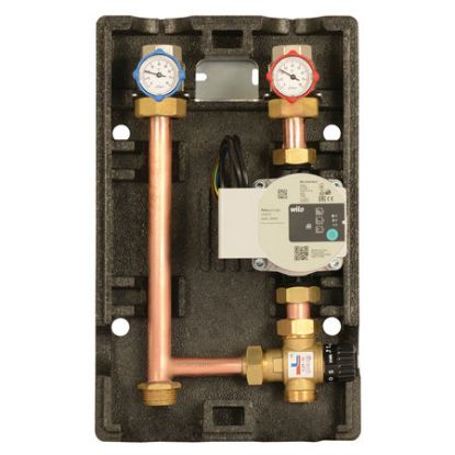 Immagine di GRUPPO DI RILANCIO MISCELATO A PUNTO FISSO 35°C - 60°C ATTACCHI Ø 1" BASSA TEMPERATURA COMPARATO