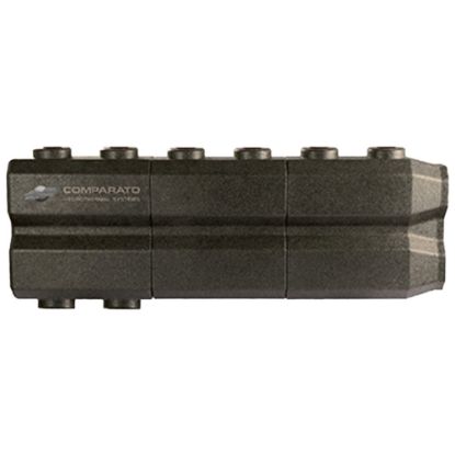 Immagine di COIBENTAZIONE COLLETTORE COMPLANARE DIACOL 3 ZONE ATTACCHI FILETTATI Ø 1" O CON GIRELLI Ø 1"1/4 INTERASSE 125 MM COMPARATO