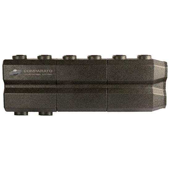 Immagine di COIBENTAZIONE COLLETTORE COMPLANARE DIACOL 3 ZONE ATTACCHI FILETTATI Ø 1" O CON GIRELLI Ø 1"1/4 INTERASSE 125 MM COMPARATO