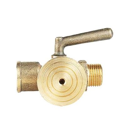 Immagine di RUBINETTO PORTAMANOMETRO ATTACCO 3/8"M CON FLANGIA