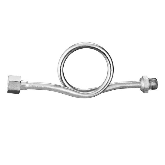 Immagine di RICCIO AMMORTIZZATORE PORTAMANOMETRO ATTACCO 1/2"M CROMO CALEFFI