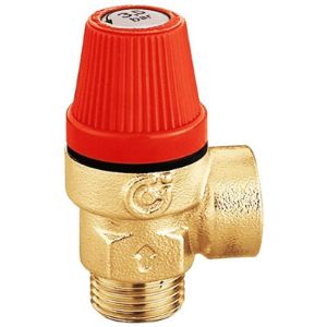 Immagine di VALVOLA SICUREZZA MASCHIO Ø 1/2" 8 BAR CALEFFI