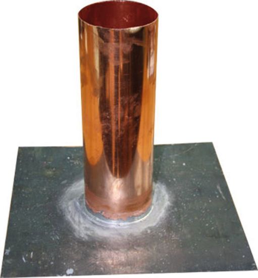 Immagine di BOCCHETTONE PIOMBO DIAMETRO 100 MM DRITTO