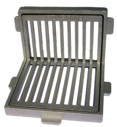 Immagine di GRIGLIA ALLUMINIO ANGOLO 15x15 CM ALTEZZA 10 CM SPESSORE 1 CM