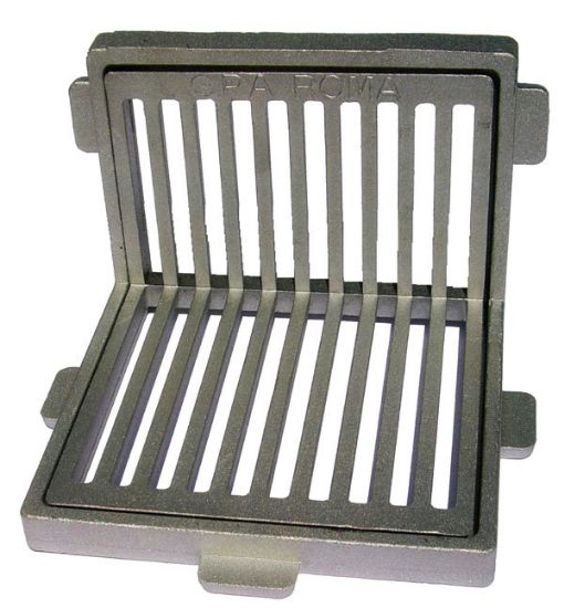 Immagine di GRIGLIA ALLUMINIO ANGOLO 15x15 CM ALTEZZA 10 CM SPESSORE 1 CM