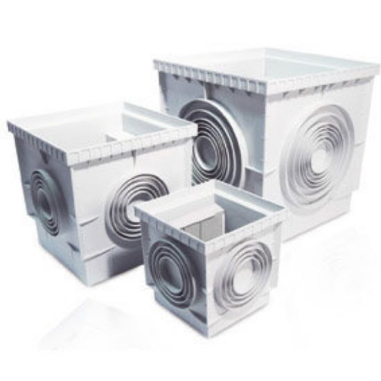 Immagine di POZZETTO PVC INTERNO 40x40 CM CON COPERCHIO