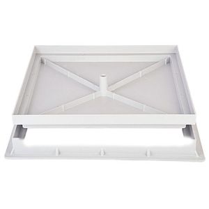 Immagine di CONTENITORE PVC 40x40 CM CON TELAIO 44x44 CM