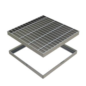 Immagine di GRIGLIA ZINCATA CON TELAIO 43x43x3 CM